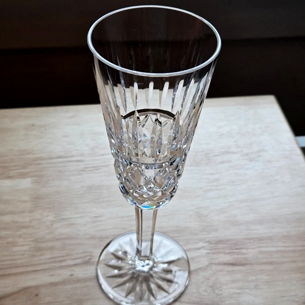 Waterford‎ Crystal Champagne Flute Baltray 7.25
